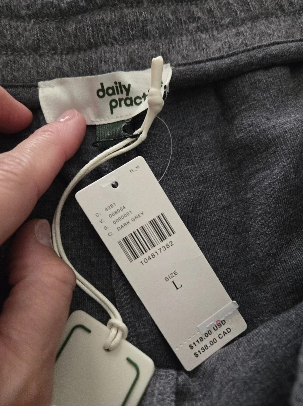 NWT Daily Practice Sweatpant